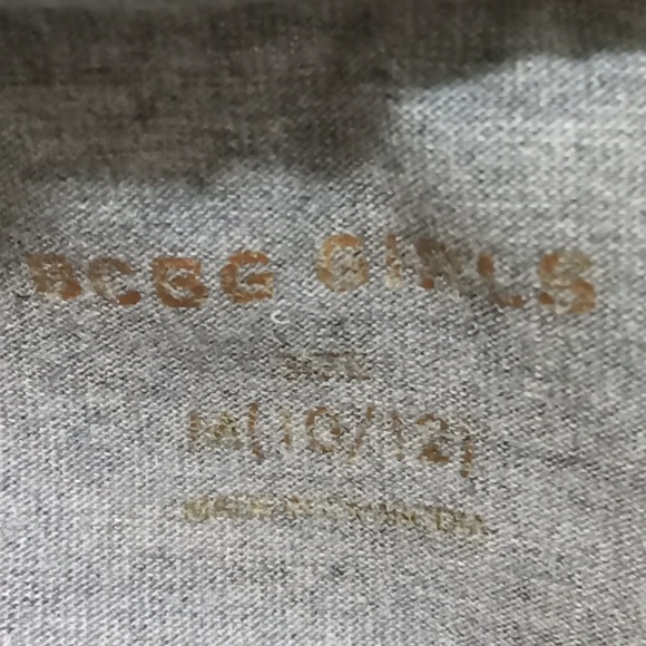 BCBG GIRLS Grey Long Sleeve T-Shirt - Picture 4 of 4